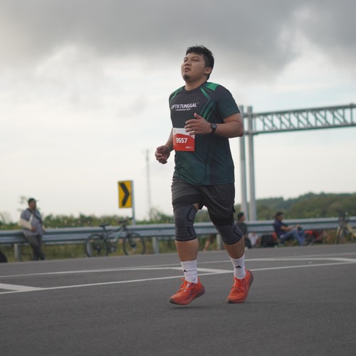 Race photo from KEDIRI HALF MARATHON 2026