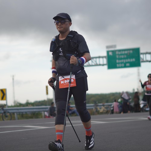 Race photo from KEDIRI HALF MARATHON 2026