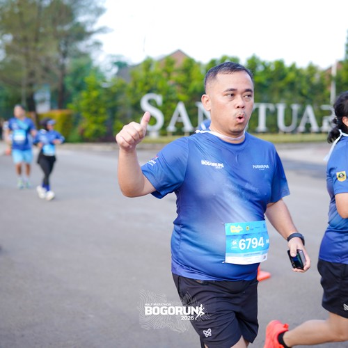Race photo from BOGORUN 2026