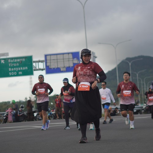 Race photo from KEDIRI HALF MARATHON 2026