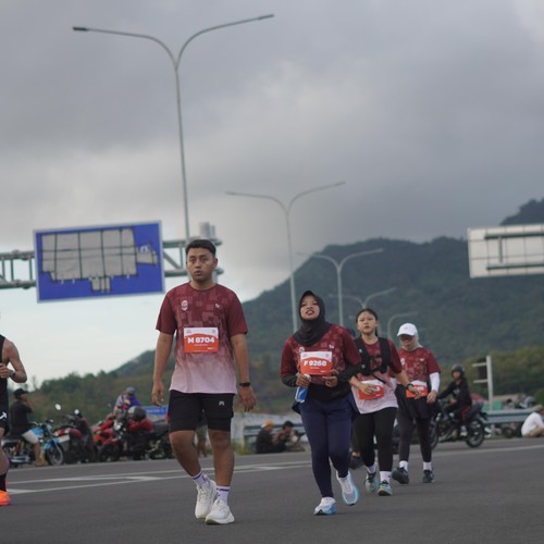 Race photo from KEDIRI HALF MARATHON 2026