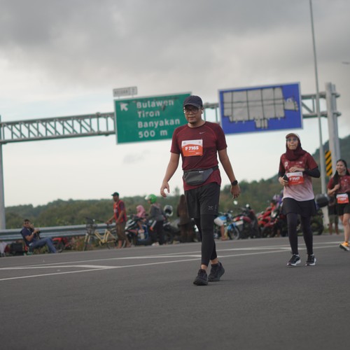 Race photo from KEDIRI HALF MARATHON 2026