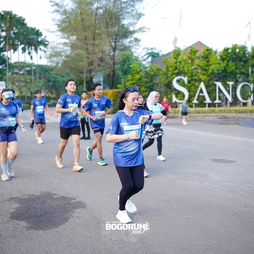 Race photo from BOGORUN 2026