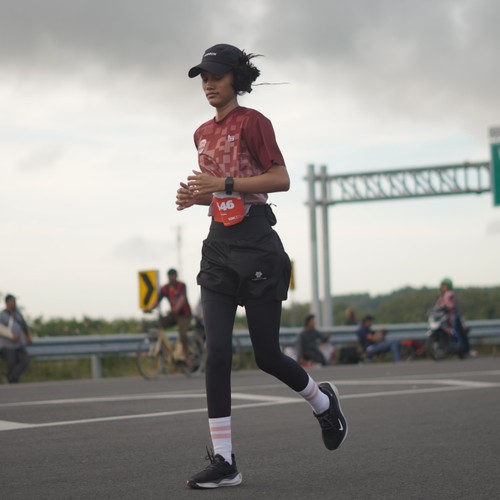 Race photo from KEDIRI HALF MARATHON 2026