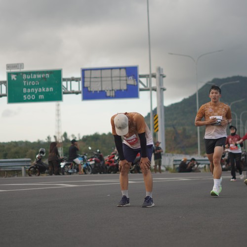 Race photo from KEDIRI HALF MARATHON 2026