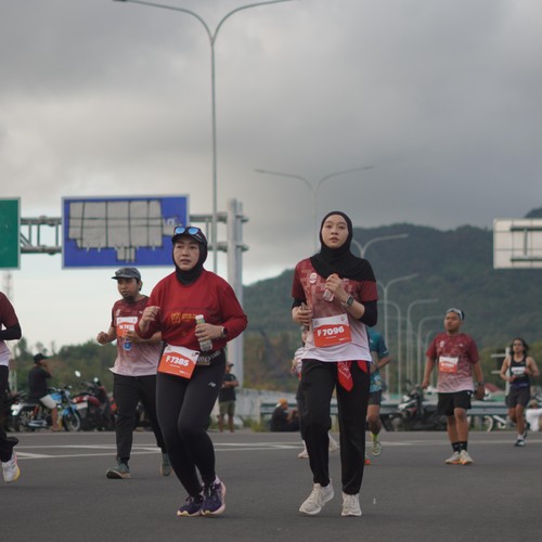 Race photo from KEDIRI HALF MARATHON 2026