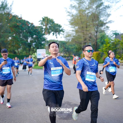 Race photo from BOGORUN 2026