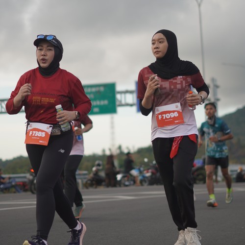 Race photo from KEDIRI HALF MARATHON 2026