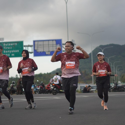 Race photo from KEDIRI HALF MARATHON 2026