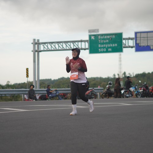 Race photo from KEDIRI HALF MARATHON 2026