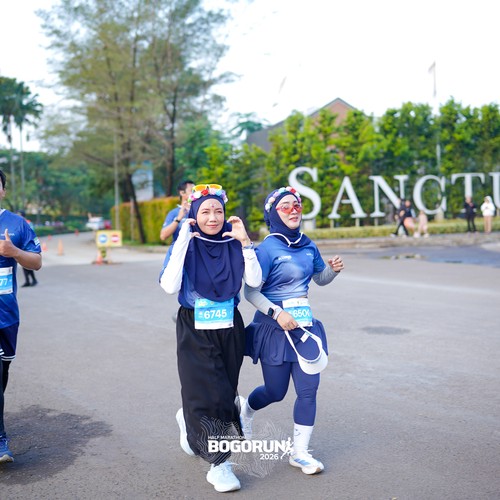 Race photo from BOGORUN 2026
