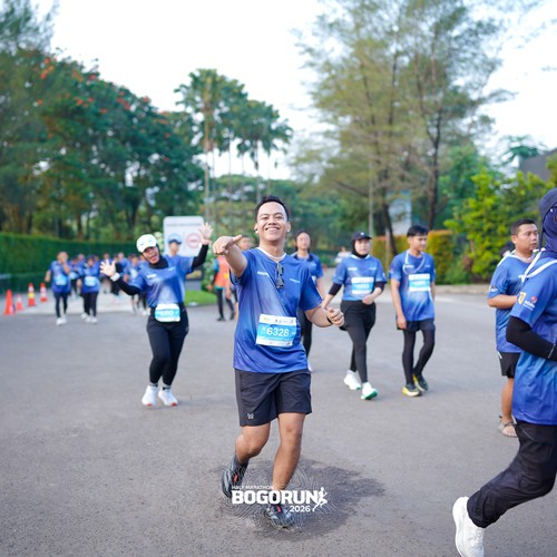 Race photo from BOGORUN 2026