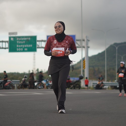 Race photo from KEDIRI HALF MARATHON 2026