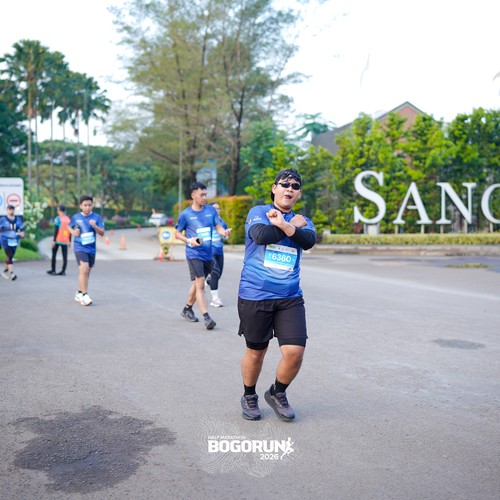 Race photo from BOGORUN 2026