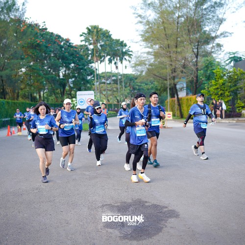 Race photo from BOGORUN 2026
