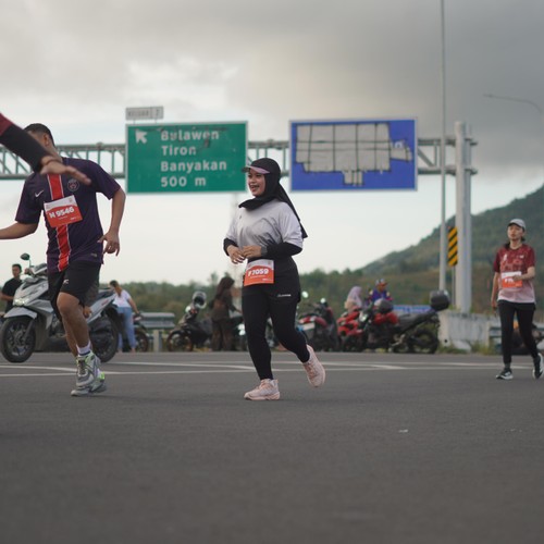 Race photo from KEDIRI HALF MARATHON 2026