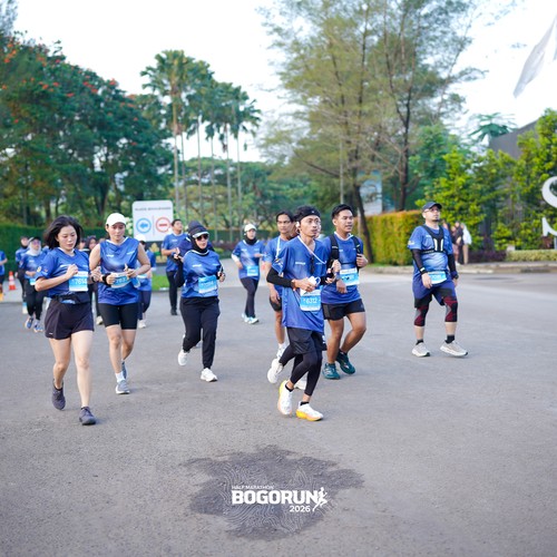 Race photo from BOGORUN 2026