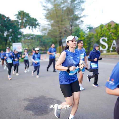 Race photo from BOGORUN 2026