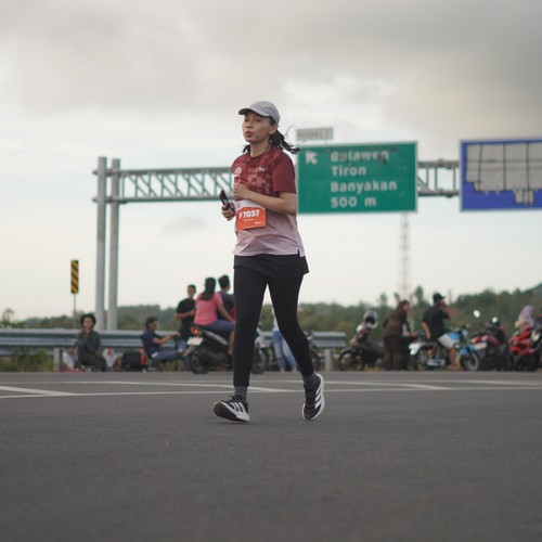 Race photo from KEDIRI HALF MARATHON 2026