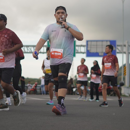 Race photo from KEDIRI HALF MARATHON 2026