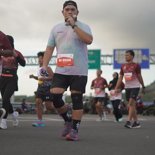 Race photo from KEDIRI HALF MARATHON 2026