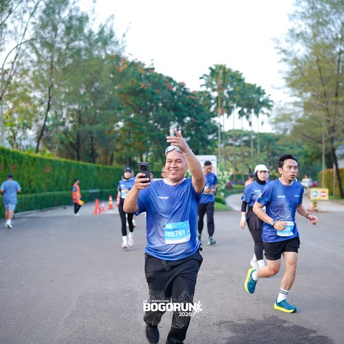 Race photo from BOGORUN 2026
