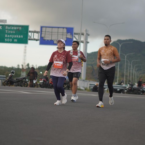 Race photo from KEDIRI HALF MARATHON 2026
