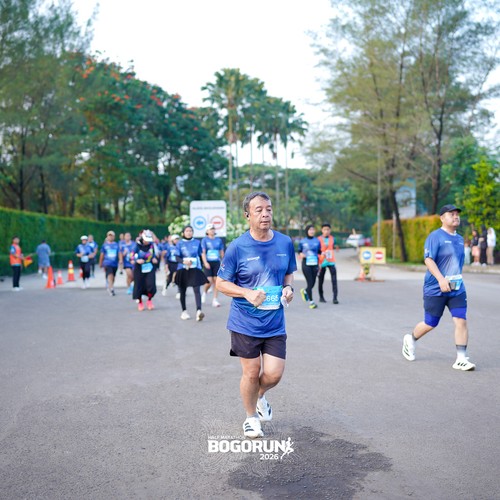Race photo from BOGORUN 2026