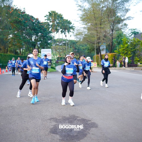 Race photo from BOGORUN 2026