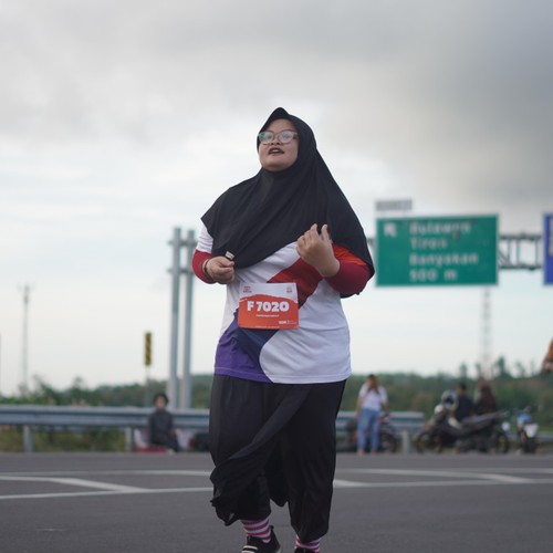 Race photo from KEDIRI HALF MARATHON 2026