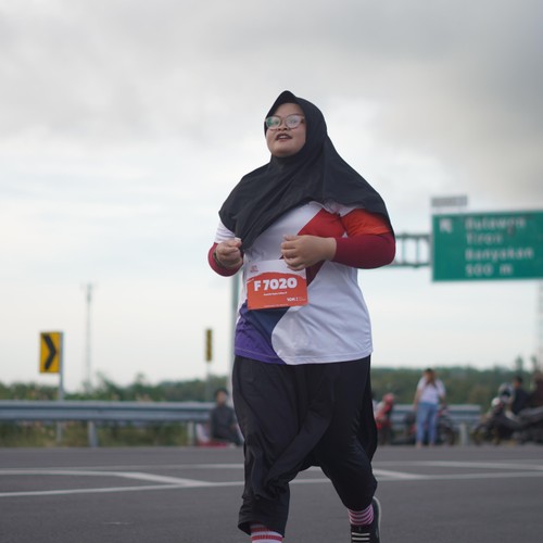 Race photo from KEDIRI HALF MARATHON 2026