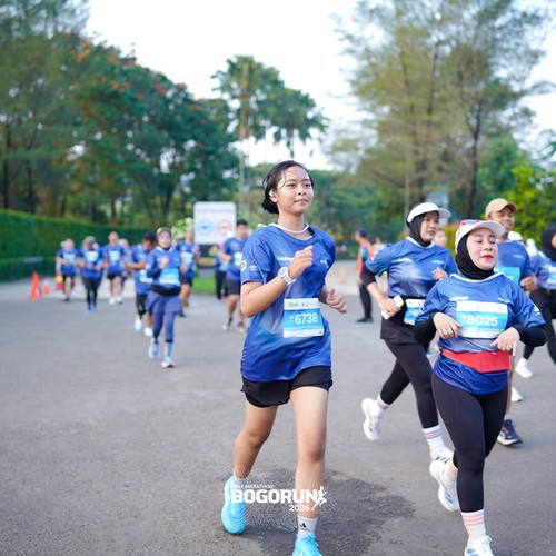 Race photo from BOGORUN 2026