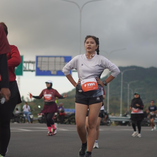 Race photo from KEDIRI HALF MARATHON 2026