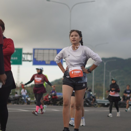 Race photo from KEDIRI HALF MARATHON 2026