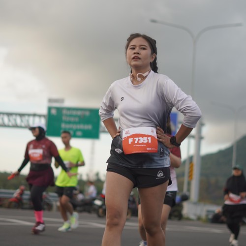 Race photo from KEDIRI HALF MARATHON 2026