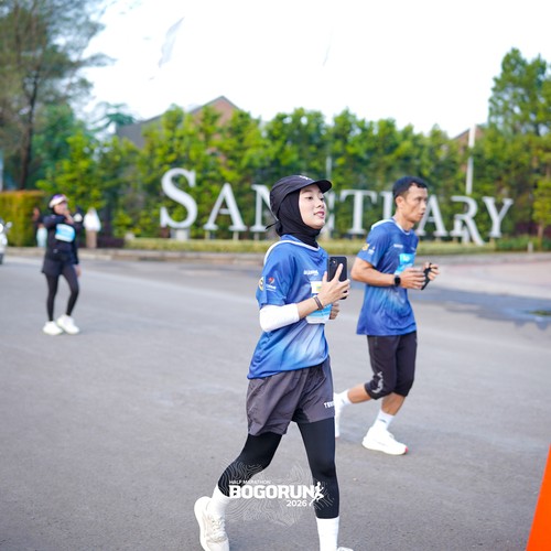 Race photo from BOGORUN 2026