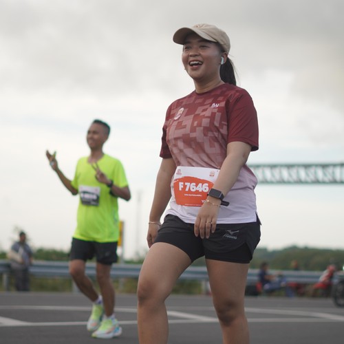 Race photo from KEDIRI HALF MARATHON 2026