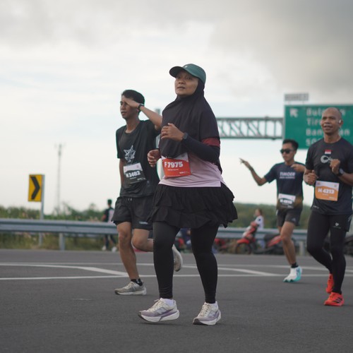 Race photo from KEDIRI HALF MARATHON 2026