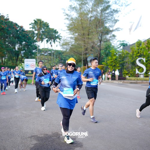 Race photo from BOGORUN 2026