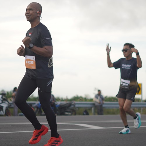 Race photo from KEDIRI HALF MARATHON 2026