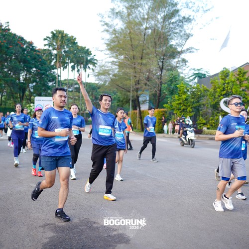 Race photo from BOGORUN 2026
