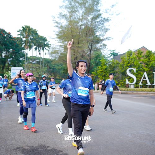 Race photo from BOGORUN 2026