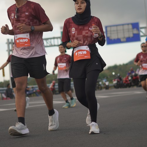 Race photo from KEDIRI HALF MARATHON 2026