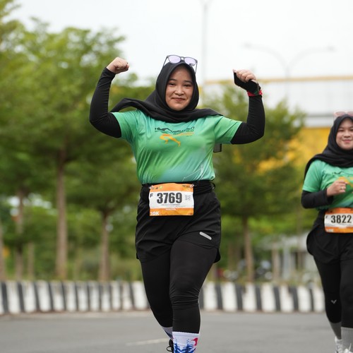 Race photo from ARUTMIN BORNEO RUN 2025