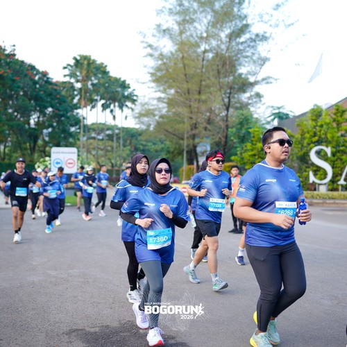 Race photo from BOGORUN 2026