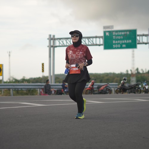 Race photo from KEDIRI HALF MARATHON 2026