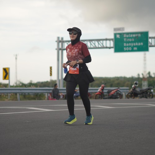 Race photo from KEDIRI HALF MARATHON 2026