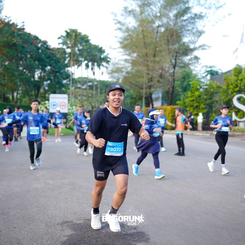 Race photo from BOGORUN 2026