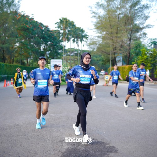 Race photo from BOGORUN 2026