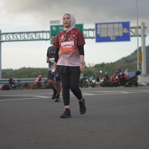 Race photo from KEDIRI HALF MARATHON 2026